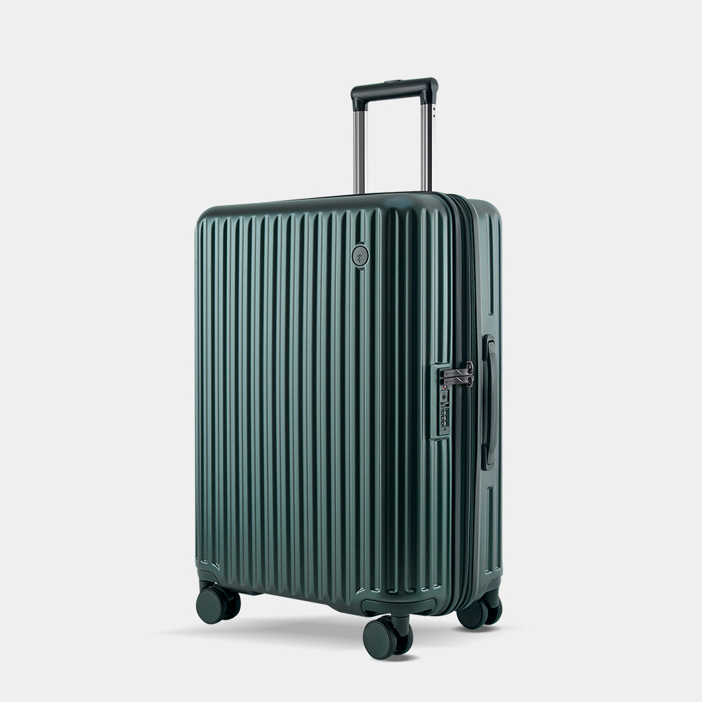 20" PC Expandable Suitcase Travel Luggage, Black-PC131SA