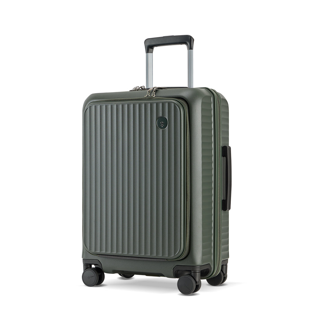 Side opening deep compartment luggage compartment, expandable suitcase, travel suitcase-PC290