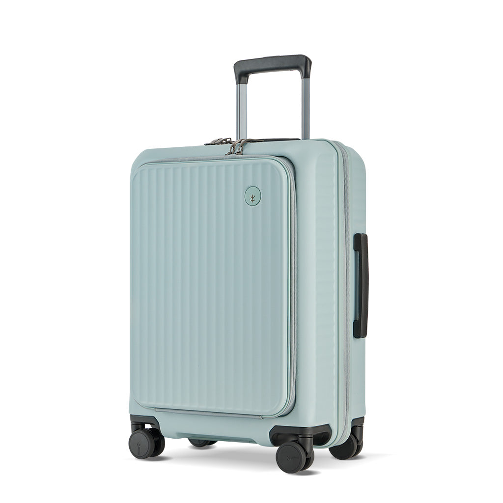 Side opening deep compartment luggage compartment, expandable suitcase, travel suitcase-PC290