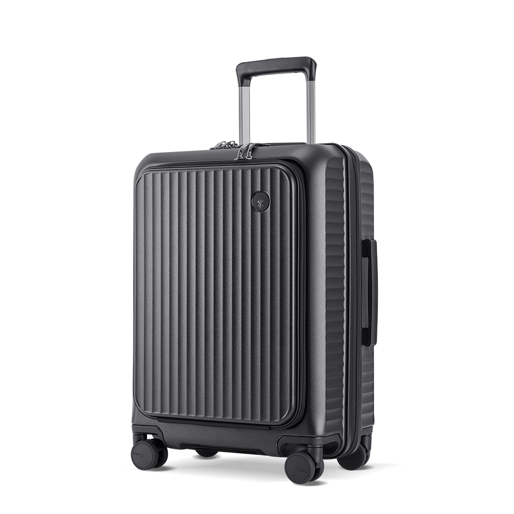 Side opening deep compartment luggage compartment, expandable suitcase, travel suitcase-PC290