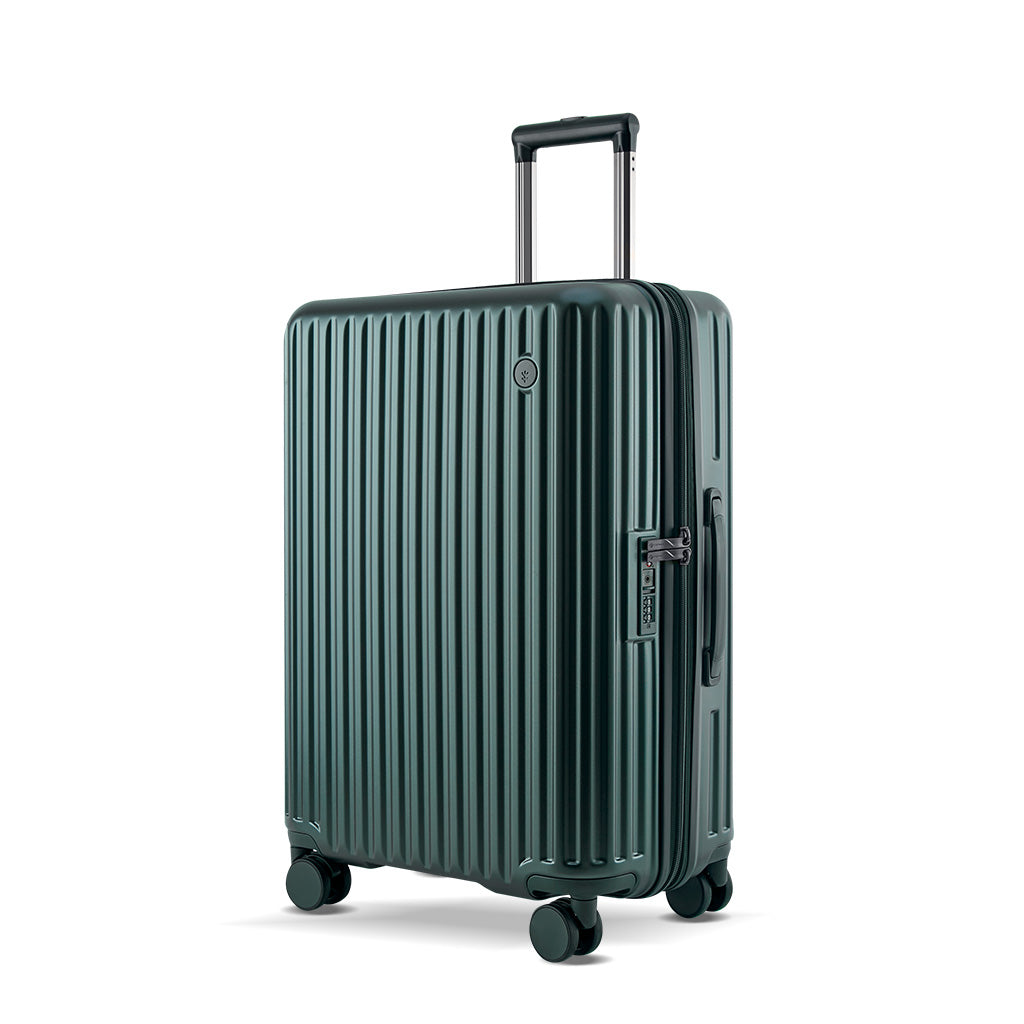 20" PC Expandable Suitcase Travel Luggage, Black-PC131SA