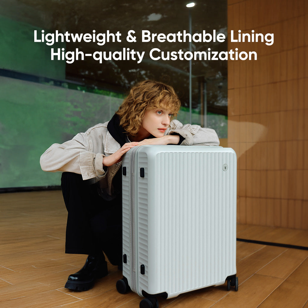 Detachable interior - expandable travel suitcase for women with large capacity luggage-PC290