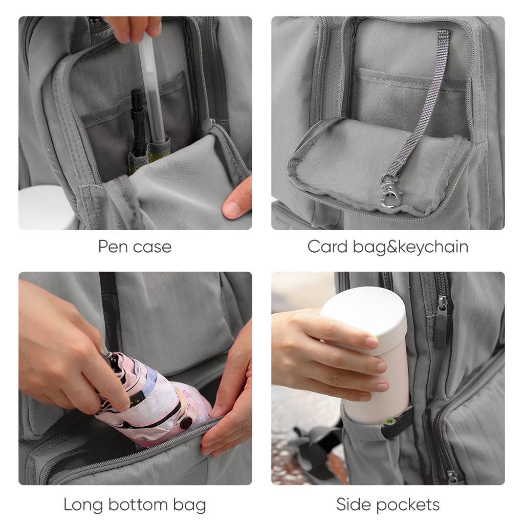 CONWOOD workwear backpack [8 independent spaces] large capacity backpack travel bag computer bag backpack-BK602